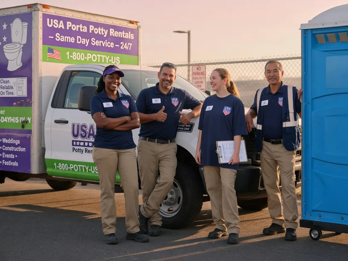Porta Potty Rental company in Wellersburg, PA